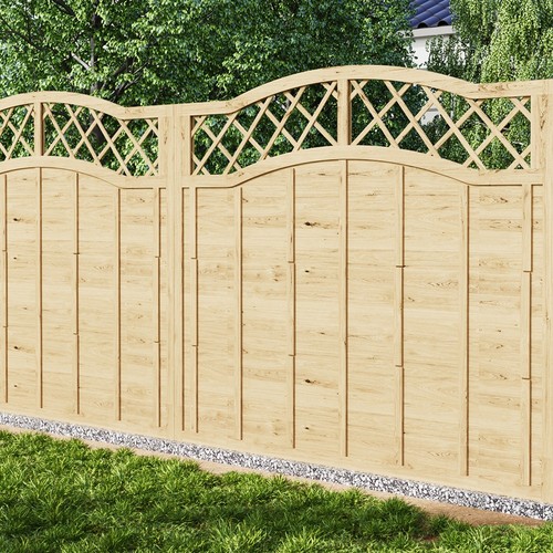 6ft wide wooden - wide, fence