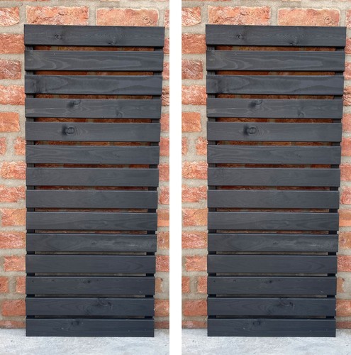 Wooden privacy wall panel - wooden,